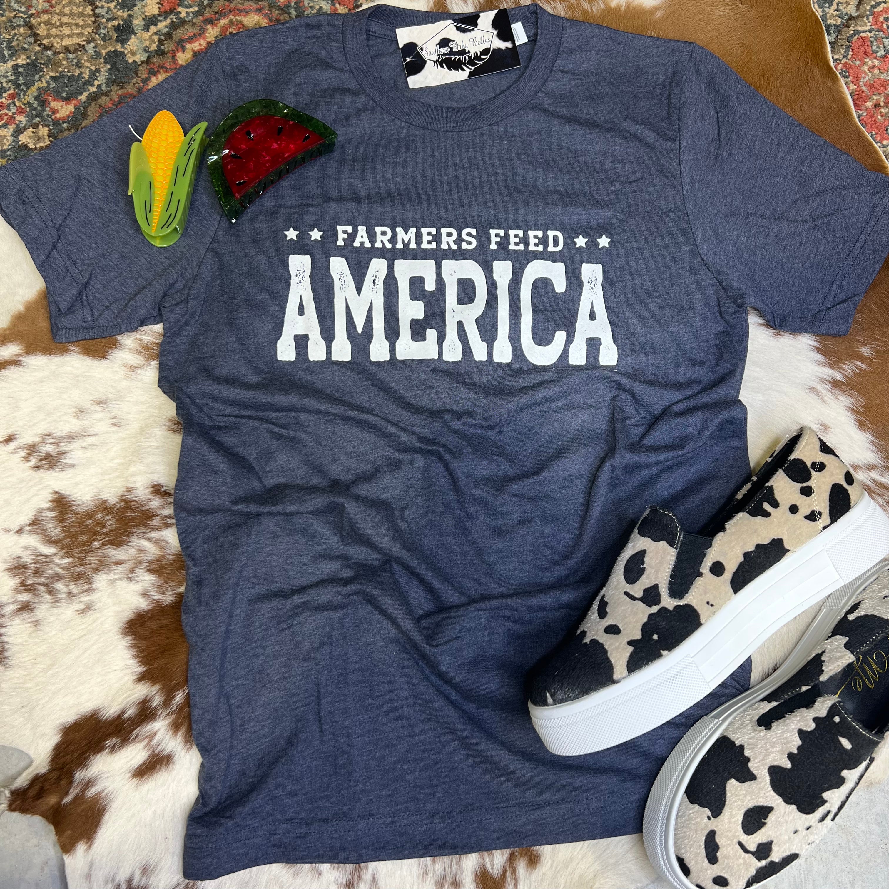 Farmers Feed America Tee